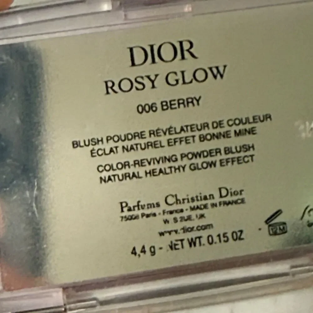 Dior Rosy Glow Powder Blush 006 Berry 0.15 oz NEW
